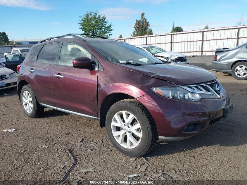 2013 NISSAN MURANO S/SL/LE - JN8AZ1MW2DW323200
