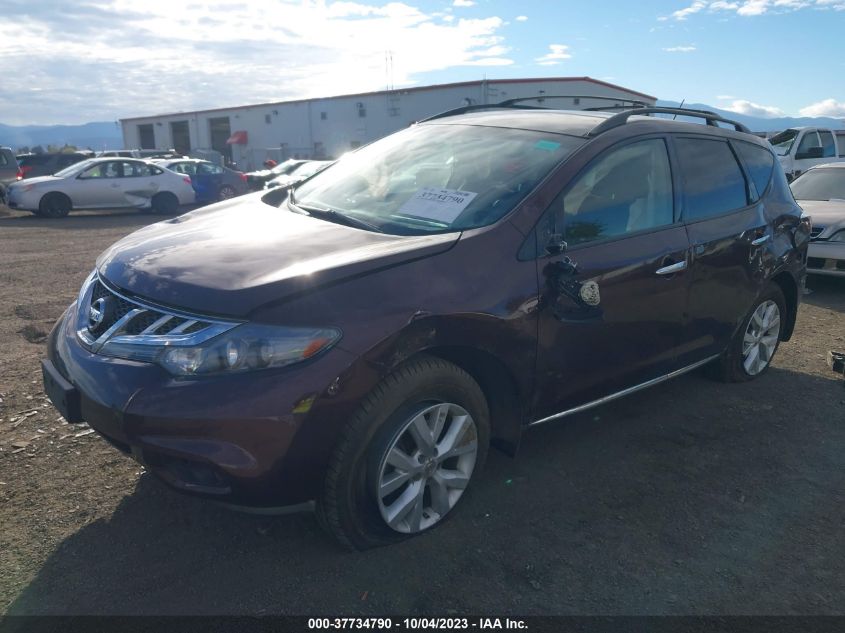 2013 NISSAN MURANO S/SL/LE - JN8AZ1MW2DW323200