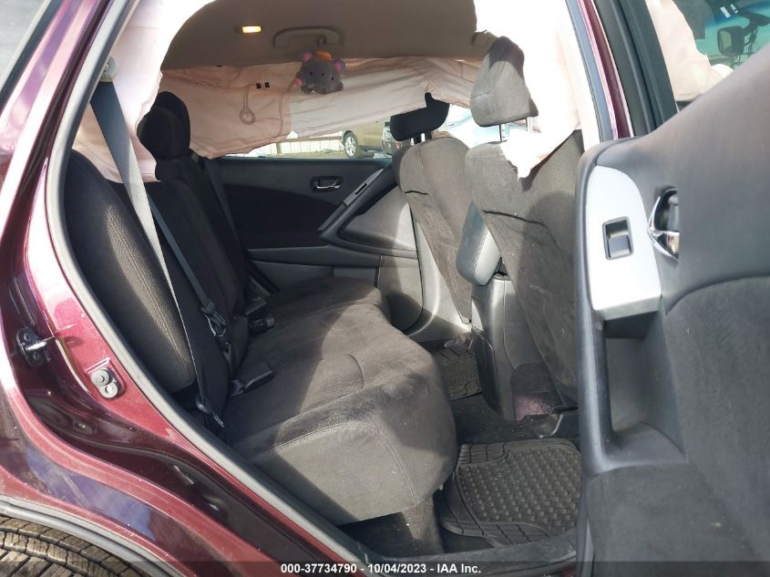 2013 NISSAN MURANO S/SL/LE - JN8AZ1MW2DW323200