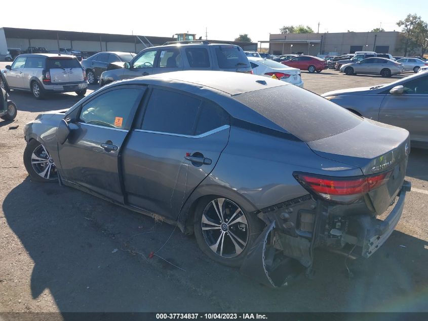 2022 NISSAN SENTRA SV - 3N1AB8CV3NY211617