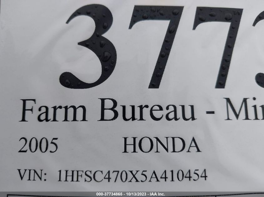 2005 HONDA GL1800 1HFSC470X5A410454