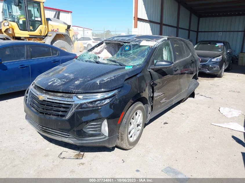 2022 CHEVROLET EQUINOX LT - 3GNAXUEV5NL154944