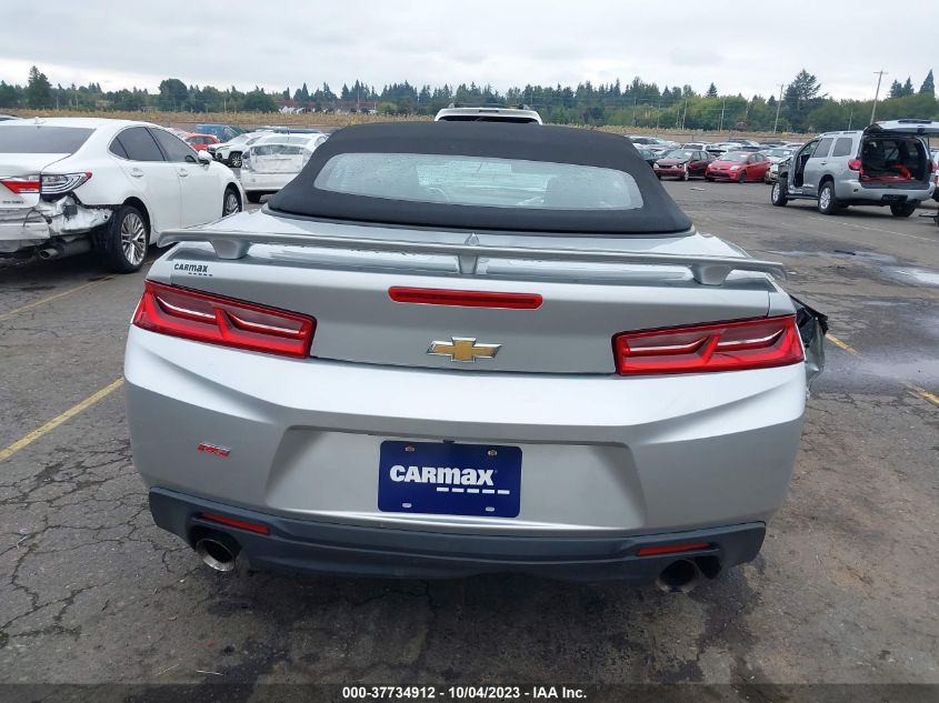 2017 CHEVROLET CAMARO 1LT - 1G1FB3DS3H0131588