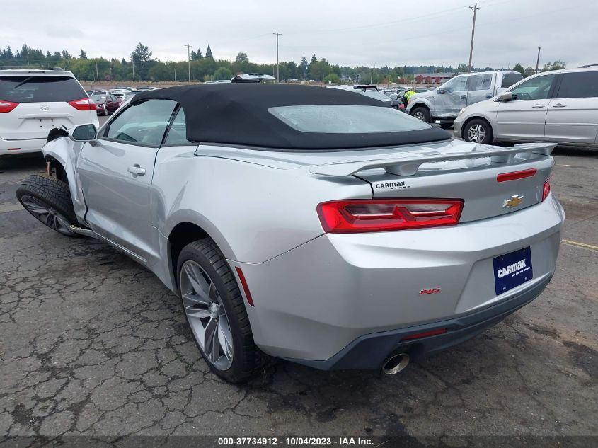 2017 CHEVROLET CAMARO 1LT - 1G1FB3DS3H0131588