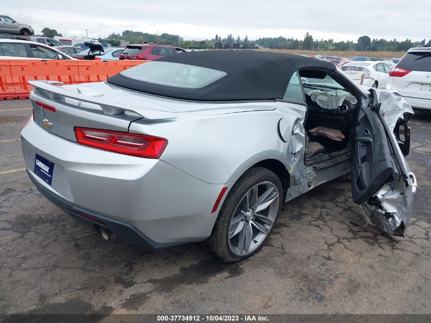 2017 CHEVROLET CAMARO 1LT - 1G1FB3DS3H0131588