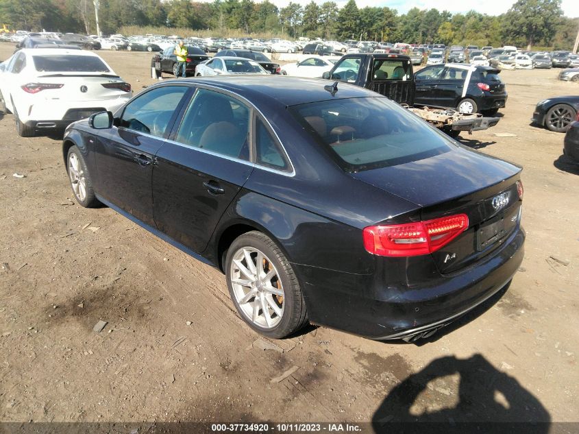 2014 AUDI A4 PREMIUM PLUS - WAUFFAFL9EN010162