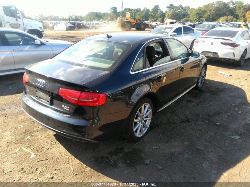 2014 AUDI A4 PREMIUM PLUS - WAUFFAFL9EN010162