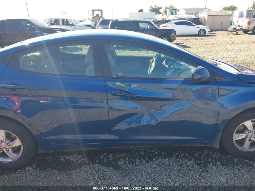 2015 HYUNDAI ELANTRA SE - KMHDH4AE1FU458297