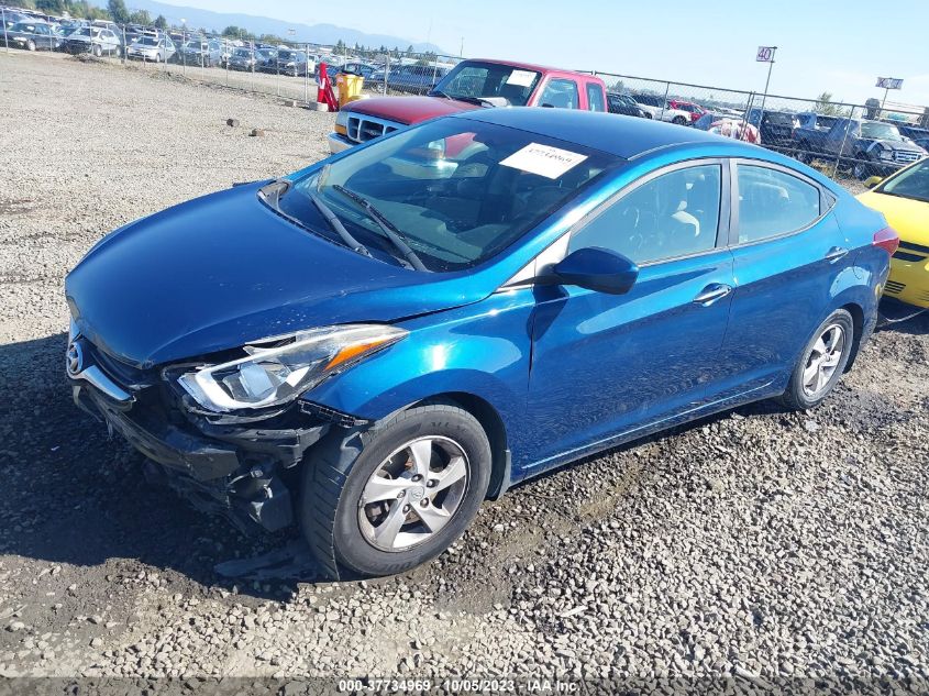 2015 HYUNDAI ELANTRA SE - KMHDH4AE1FU458297