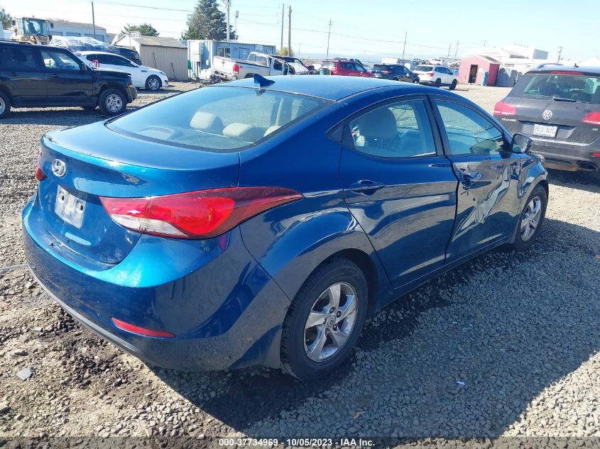 2015 HYUNDAI ELANTRA SE - KMHDH4AE1FU458297