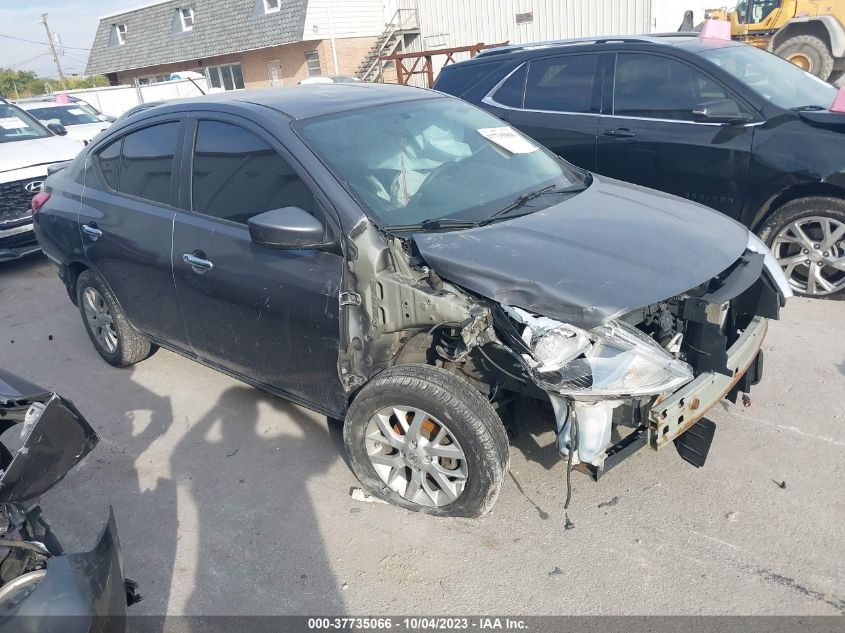 Lot #2543821449 2016 NISSAN VERSA 1.6 SV salvage car