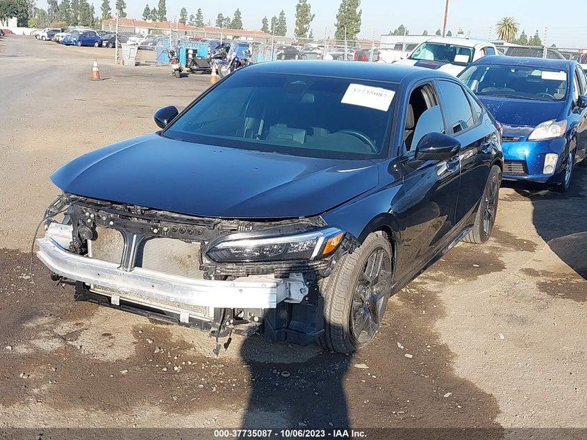 VIN 2HGFE2F57PH503879 2023 HONDA CIVIC SEDAN SPORT