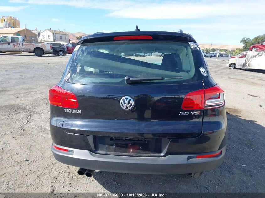 2015 VOLKSWAGEN TIGUAN S - WVGAV7AX6FW615986