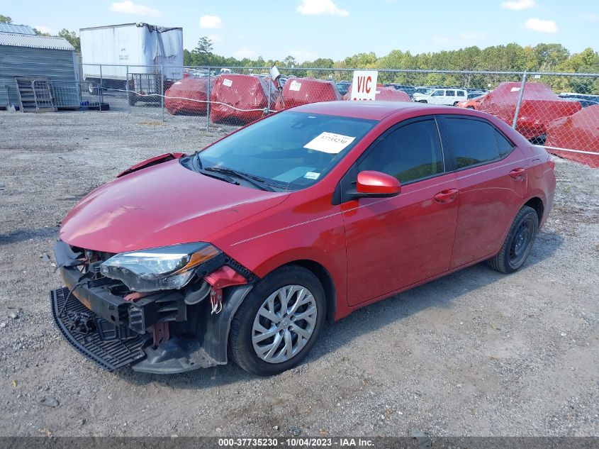 2019 TOYOTA COROLLA LE - 5YFBURHEXKP944303