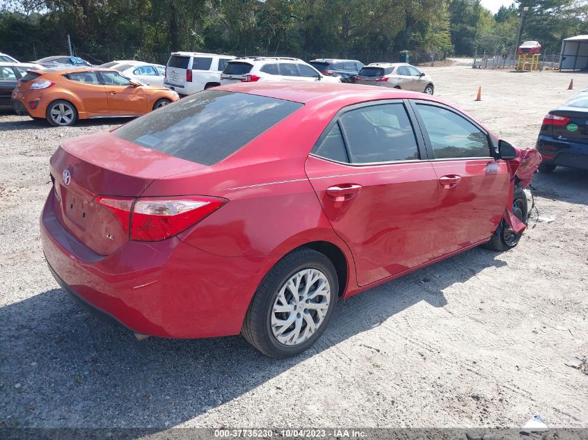 2019 TOYOTA COROLLA LE - 5YFBURHEXKP944303