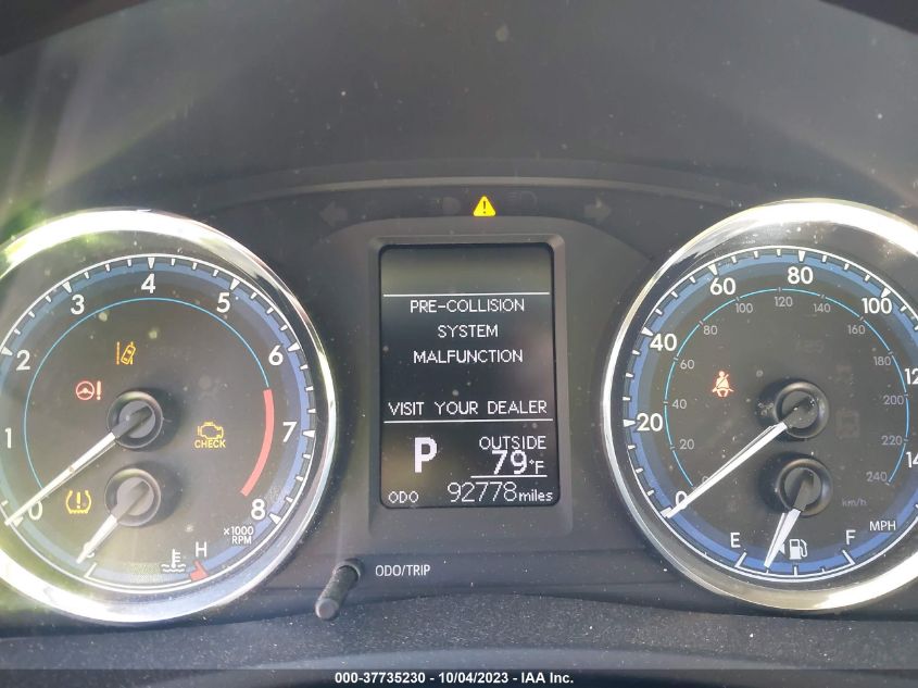 2019 TOYOTA COROLLA LE - 5YFBURHEXKP944303