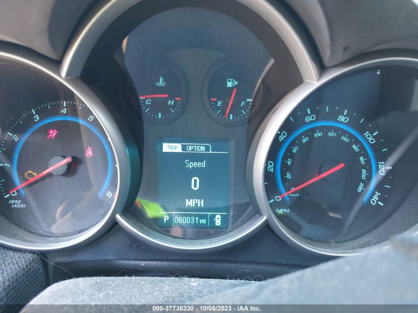 2015 CHEVROLET CRUZE LT - 1G1PE5SB8F7295224