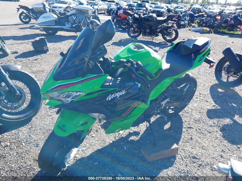 VIN JKAEXKH14PDAN0426 2023 KAWASAKI EX400