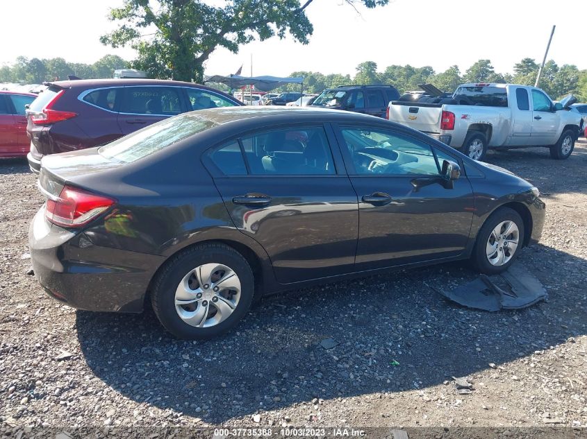 2014 HONDA CIVIC SEDAN LX - 2HGFB2F52EH555538
