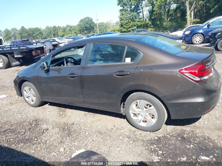2014 HONDA CIVIC SEDAN LX - 2HGFB2F52EH555538