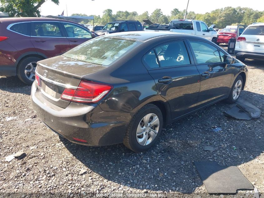 2014 HONDA CIVIC SEDAN LX - 2HGFB2F52EH555538