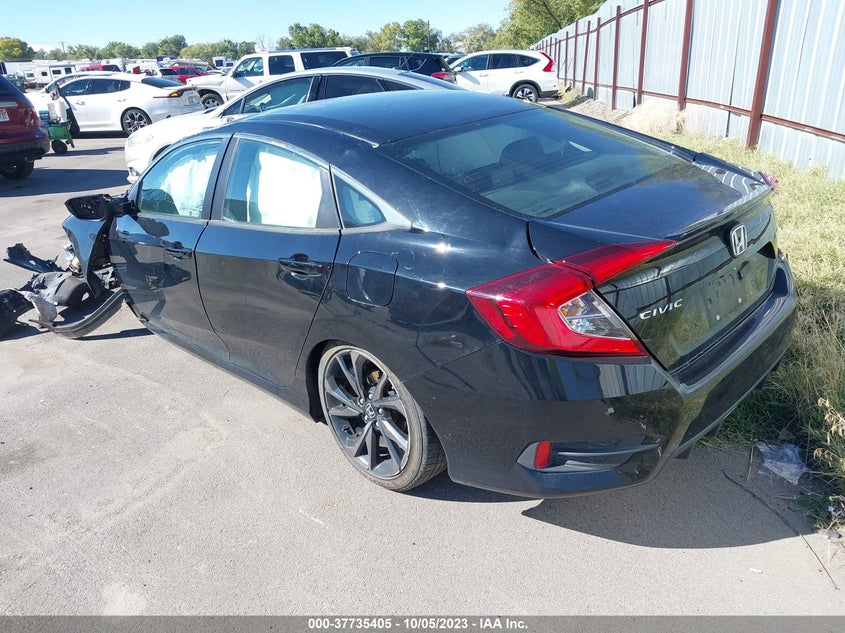 VIN 19XFC2F84LE028065 2020 HONDA CIVIC SEDAN SPORT