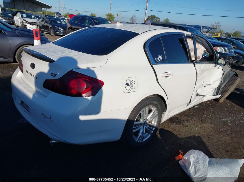 2013 INFINITI G37 SEDAN JOURNEY JN1CV6AP4DM713191