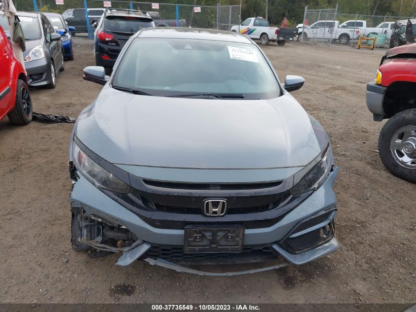 2021 HONDA CIVIC HATCHBACK EX SHHFK7H63MU407905
