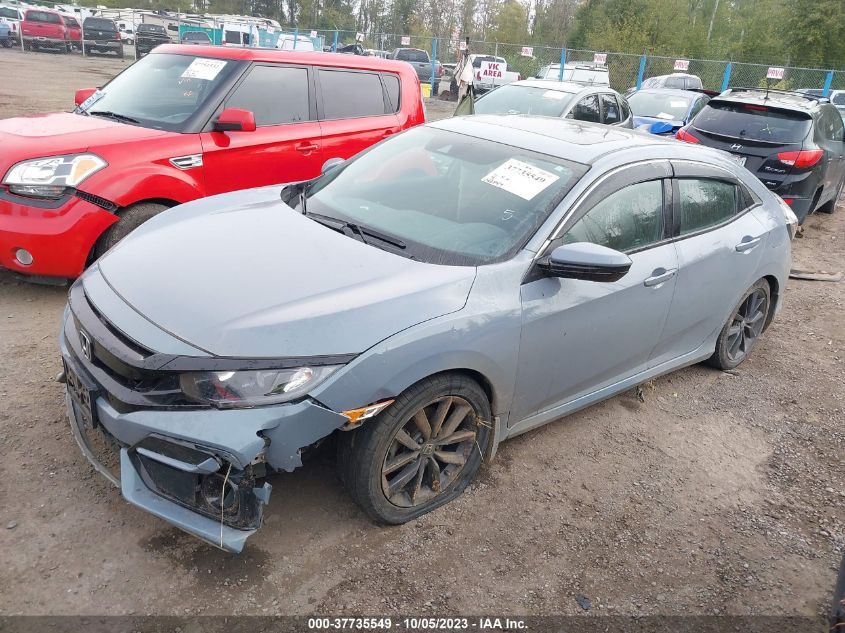 2021 HONDA CIVIC HATCHBACK EX SHHFK7H63MU407905