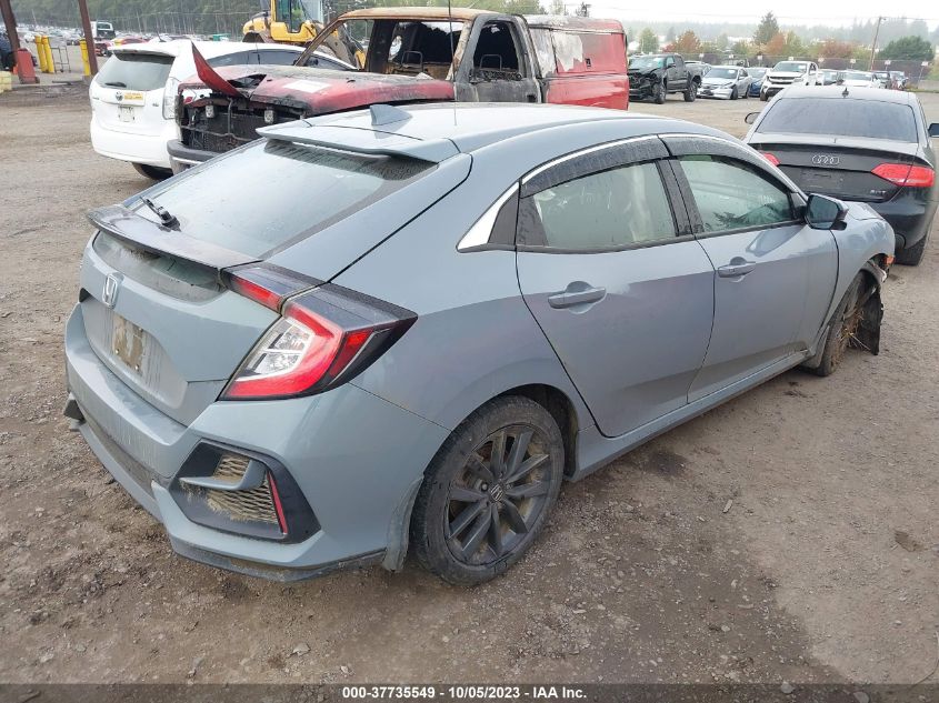 2021 HONDA CIVIC HATCHBACK EX SHHFK7H63MU407905