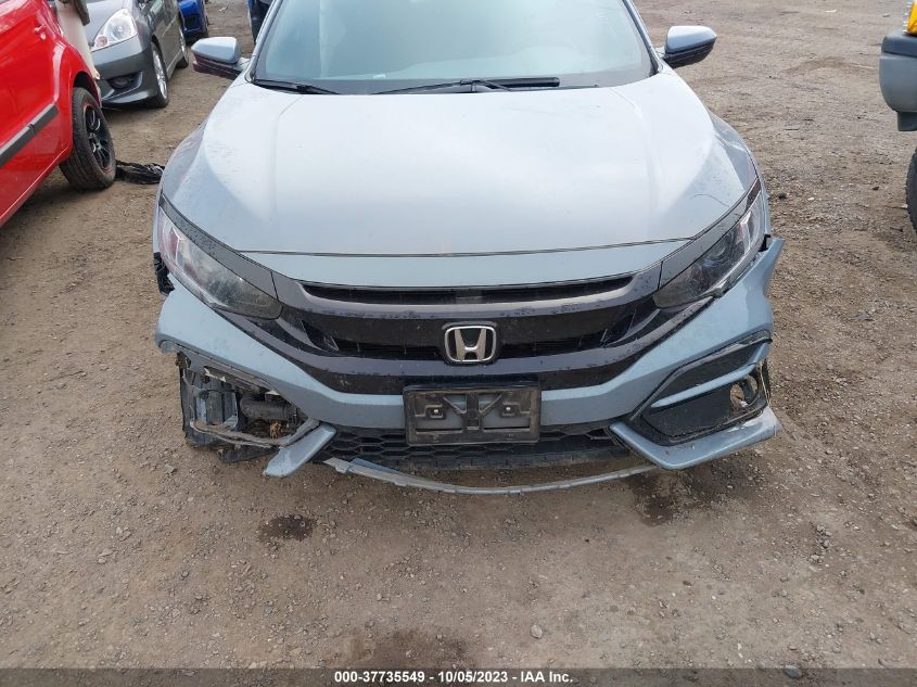 2021 HONDA CIVIC HATCHBACK EX SHHFK7H63MU407905