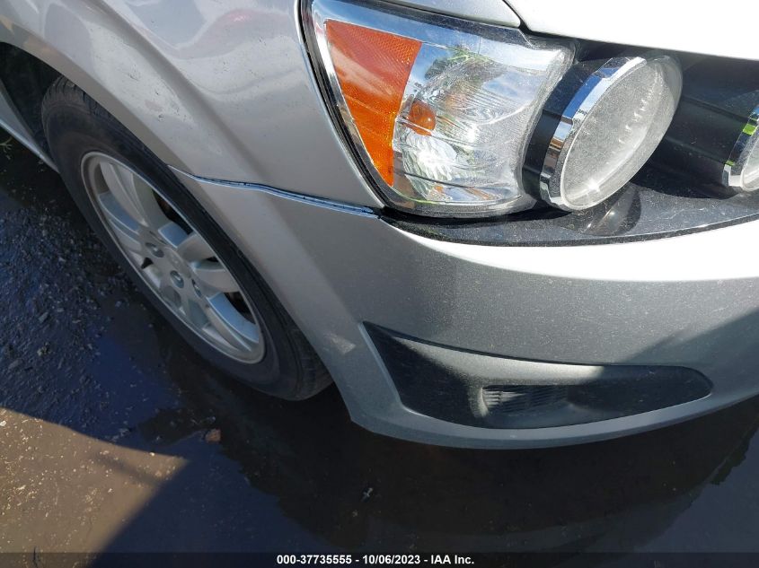2015 CHEVROLET SONIC LT - 1G1JC6SH9F4160681