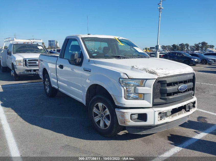 2016 FORD F-150 XL/XLT - 1FTMF1C87GKE45972