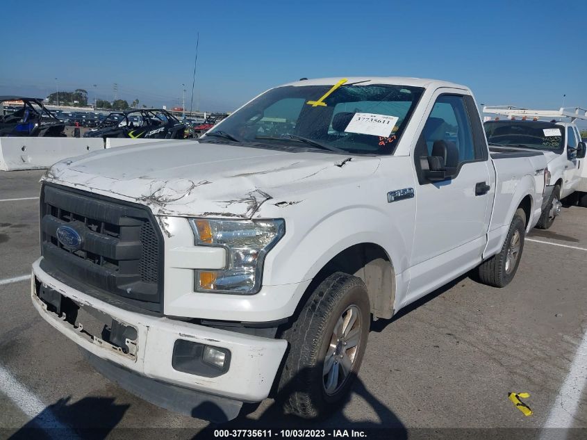 2016 FORD F-150 XL/XLT - 1FTMF1C87GKE45972