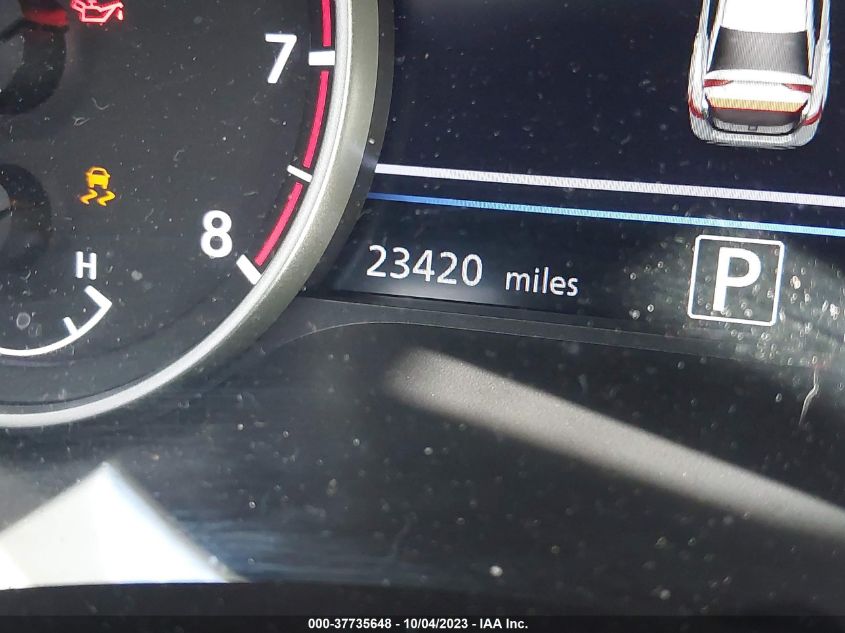 2022 NISSAN SENTRA SV - 3N1AB8CV7NY267625