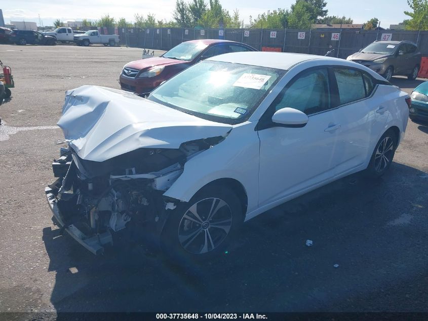 2022 NISSAN SENTRA SV - 3N1AB8CV7NY267625
