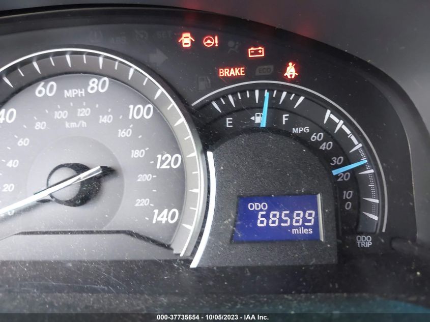 2013 TOYOTA CAMRY L/LE/SE/XLE - 4T1BF1FK9DU297544