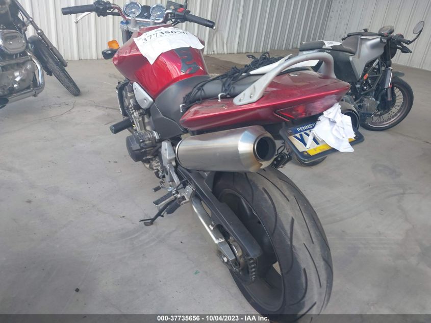 2006 HONDA CB900 F JH2SC48046M400244
