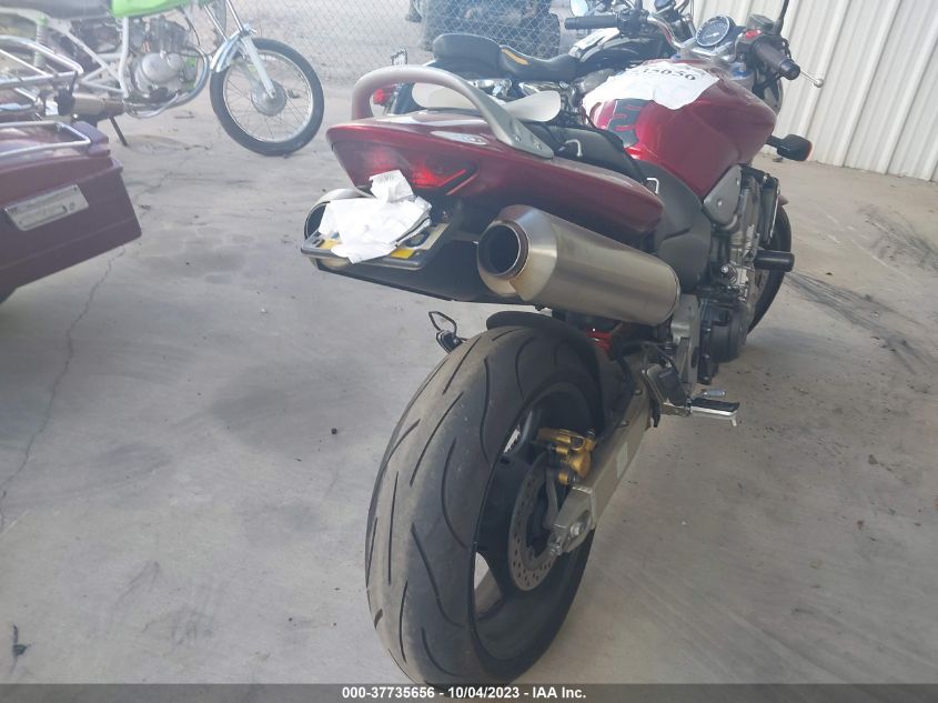 2006 HONDA CB900 F JH2SC48046M400244