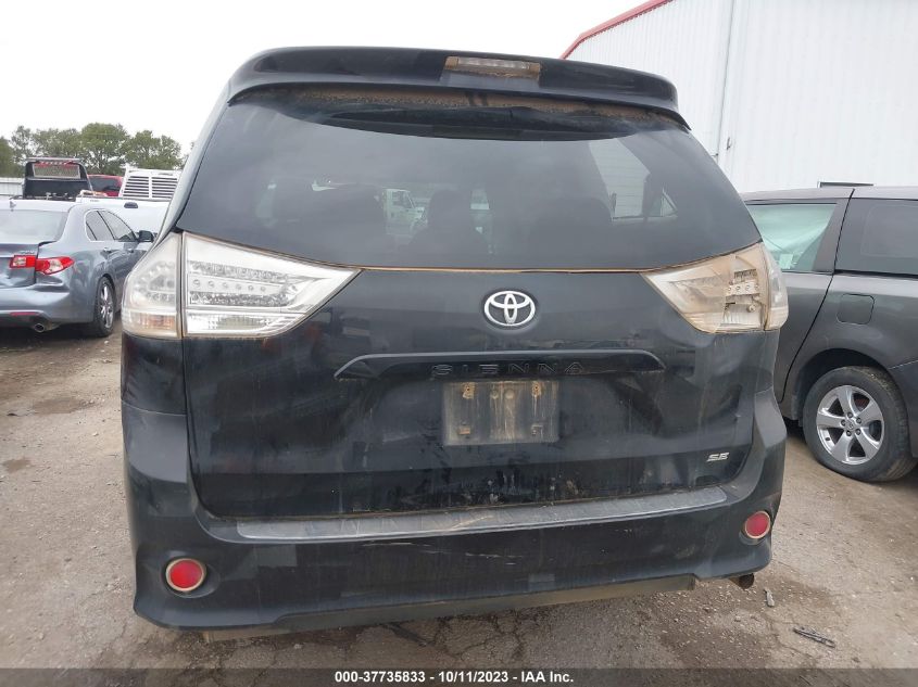 2013 TOYOTA SIENNA SE - 5TDXK3DC8DS340417