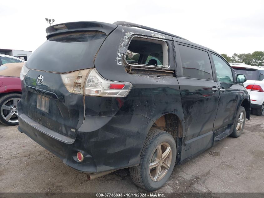 2013 TOYOTA SIENNA SE - 5TDXK3DC8DS340417