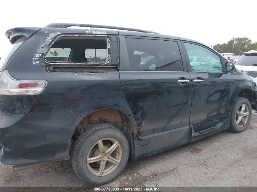 2013 TOYOTA SIENNA SE - 5TDXK3DC8DS340417