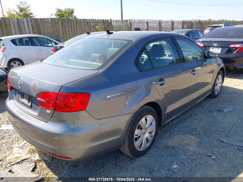 2014 VOLKSWAGEN JETTA SEDAN SE - 3VWD17AJ1EM286795