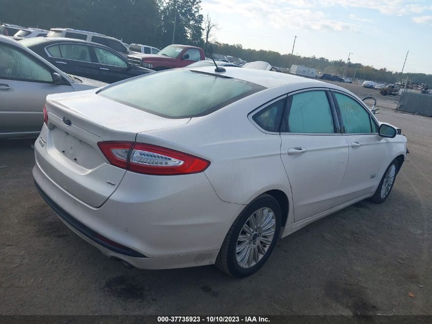 2014 FORD FUSION ENERGI SE LUXURY - 3FA6P0PU8ER324664