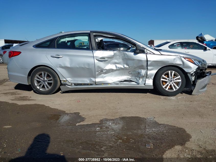 2017 HYUNDAI SONATA 2.4L - 5NPE24AF6HH527419