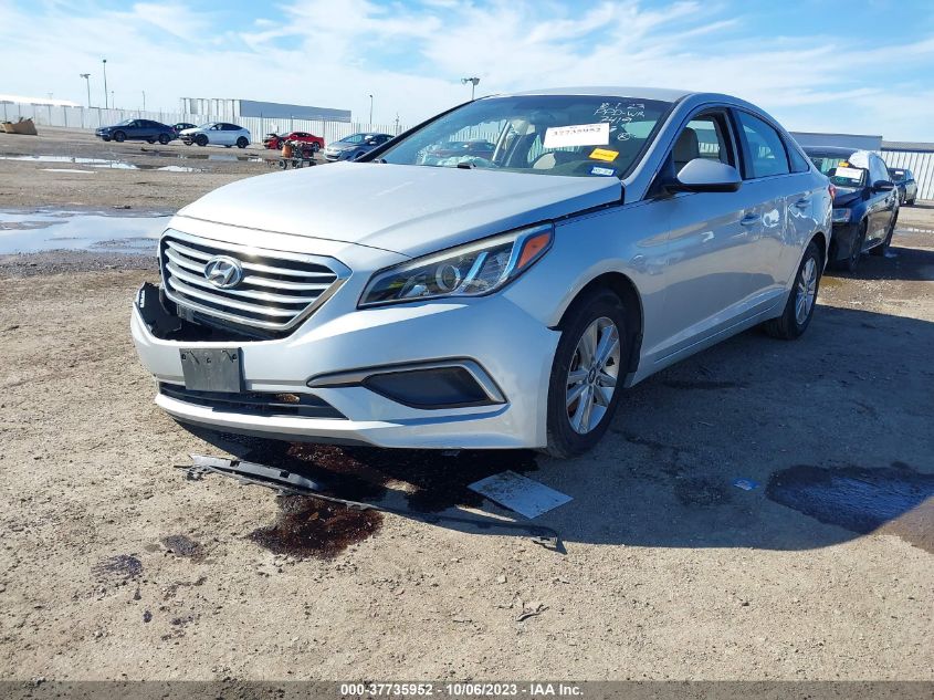 2017 HYUNDAI SONATA 2.4L - 5NPE24AF6HH527419