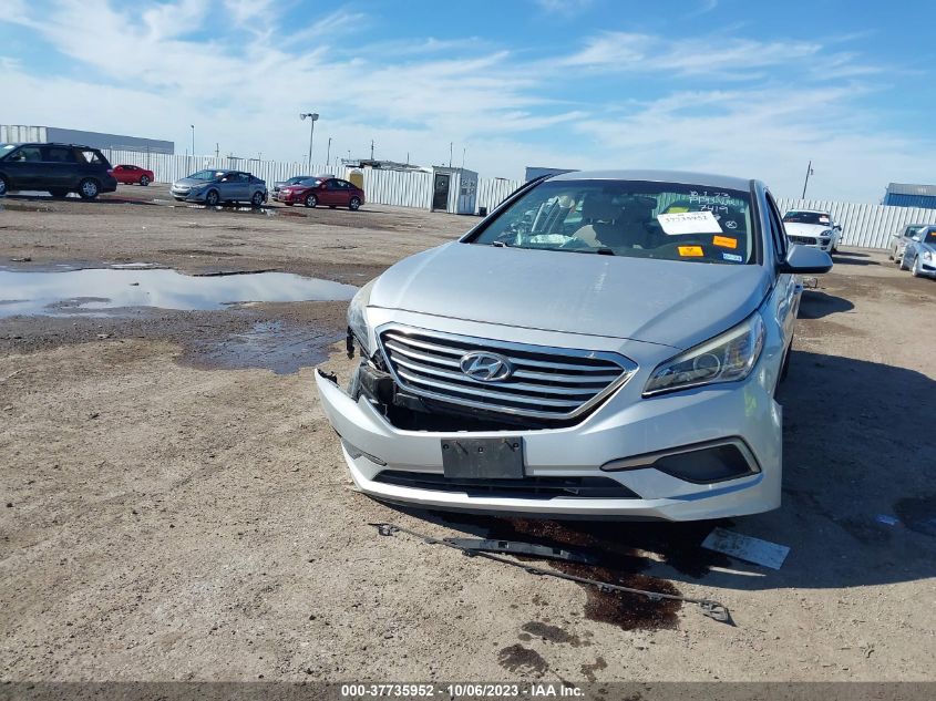 2017 HYUNDAI SONATA 2.4L - 5NPE24AF6HH527419