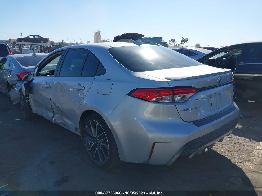 VIN 5YFS4RCEXLP028715 2020 TOYOTA COROLLA SE/NIGHTSHADE