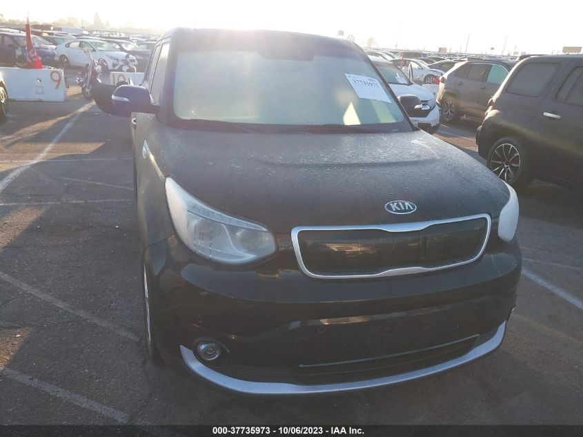 2016 KIA SOUL EV + KNDJX3AE6G7016183