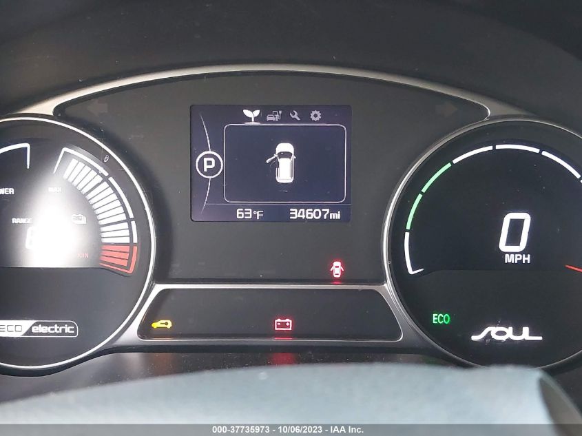 2016 KIA SOUL EV + KNDJX3AE6G7016183